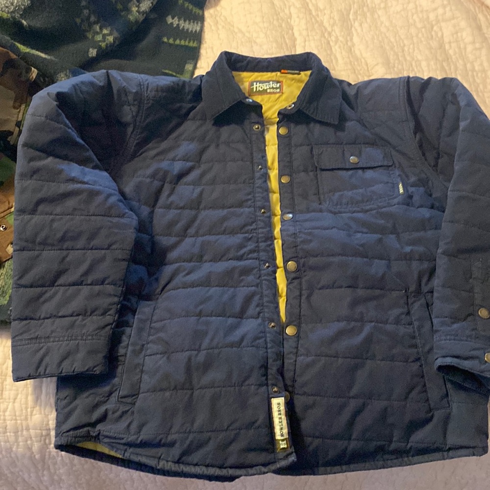 Howler Bros Esmont Primaloft Navy Shirt Jacket L